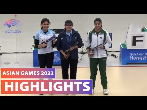 10m Air Pistol | Women's Shooting | Highlights | Hangzhou 2022 Asian Games