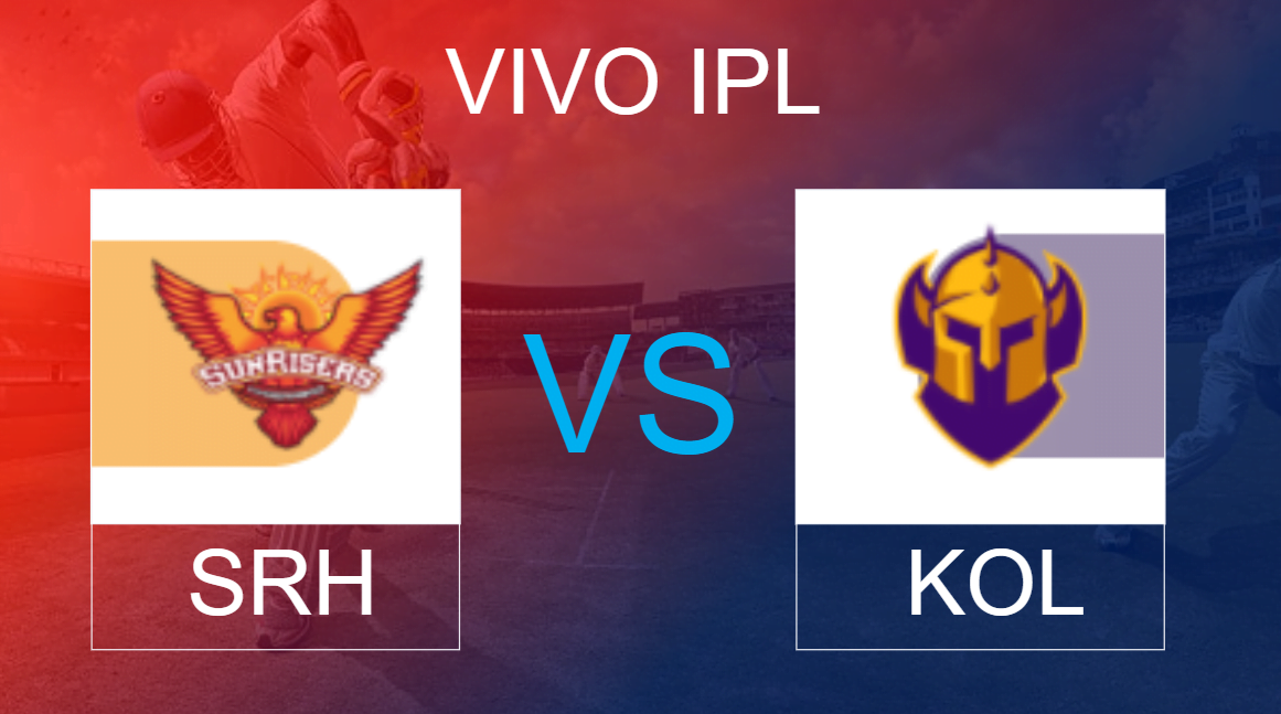 SRH vs KOL Dream11