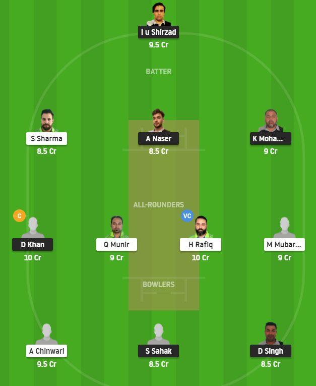 AF vs MAL Dream11 Prediction Team 14 August