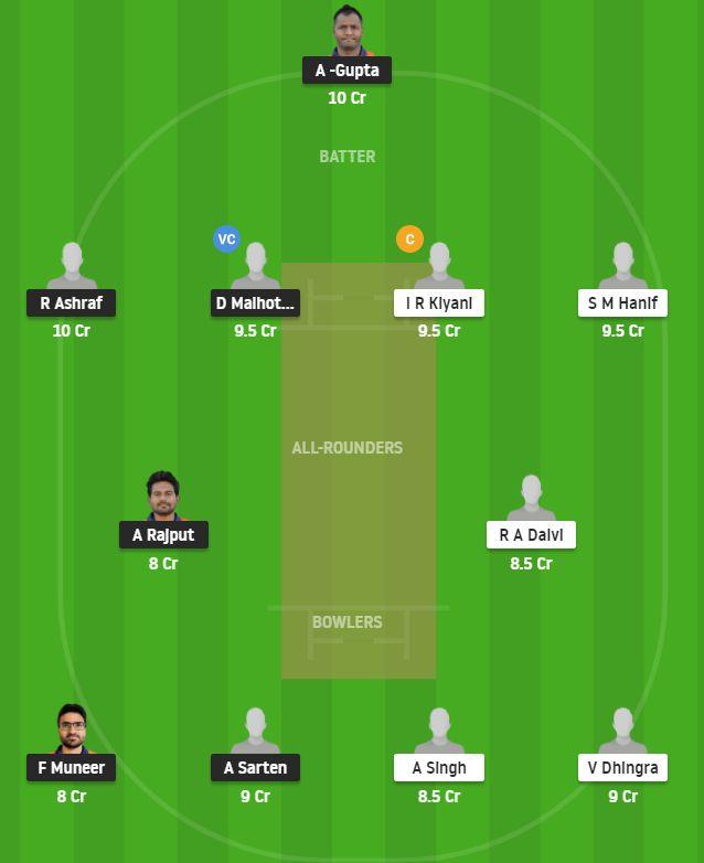 MAM vs LAN Dream11 Prediction Team 9 August