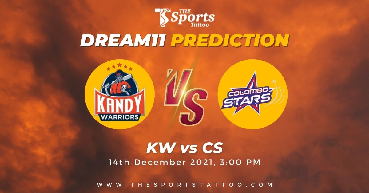 KW vs CS Dream11 Prediction Today Match – Lanka Premier League 2021 – Live Score, Team News, Top Picks 1 KW vs CS