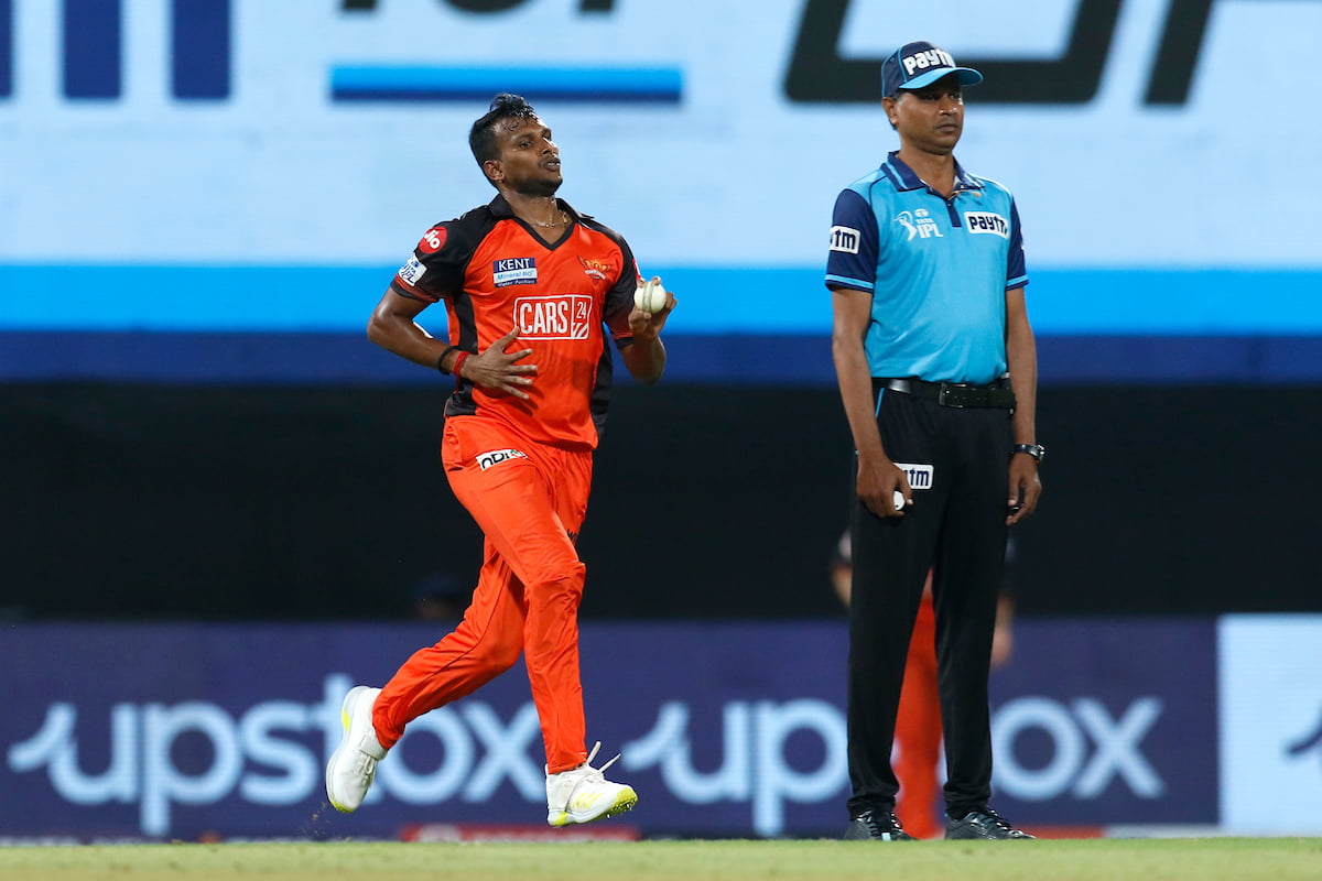 T Natarajan has been in fantastic form for Sunrisers Hyderabad