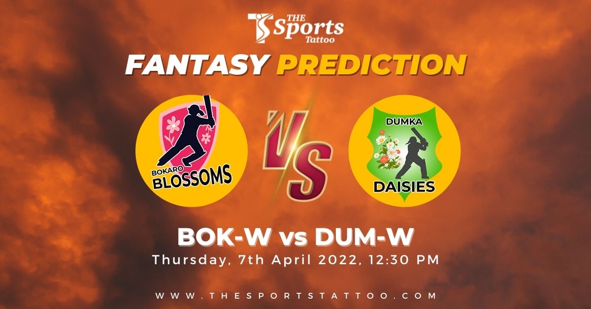 BOK-W vs DUM-W Dream11 Prediction Today Match – BYJU’S Jharkhand Women’s T20 Trophy 2022 – Team News, Top Picks 1 BOK-W vs DUM-W