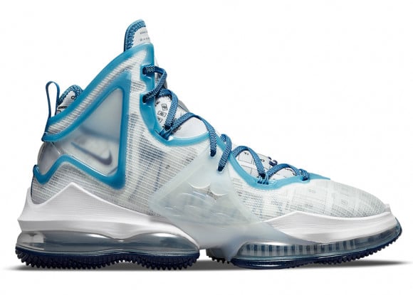 nike lebron 19 white background