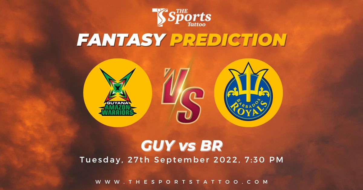 GUY Vs BR Dream11 Prediction, Fantasy Cricket Tips, Dream11 Team, My11 ...