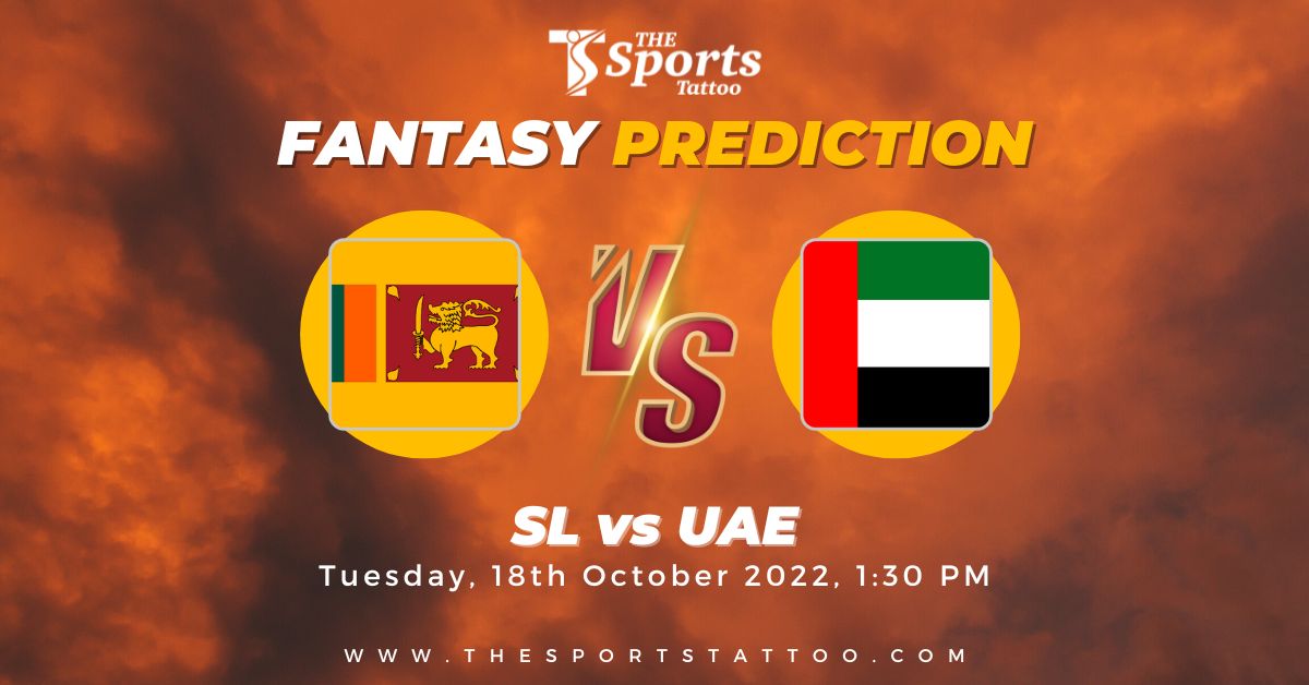 SL vs UAE