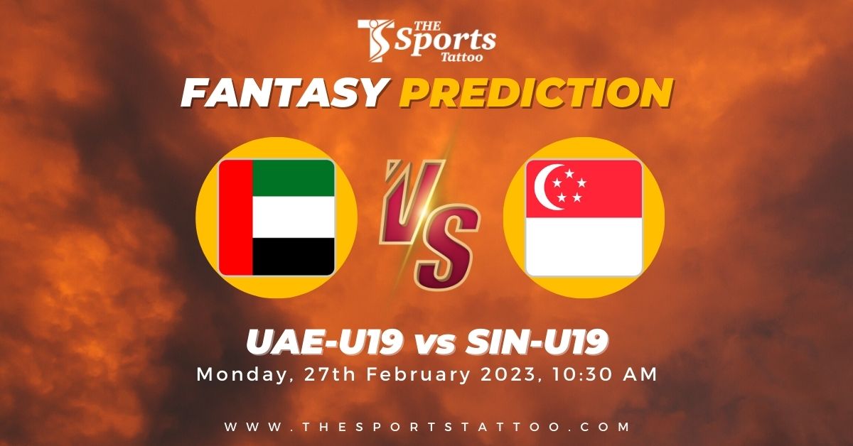 UAE-U19 vs SIN-U19