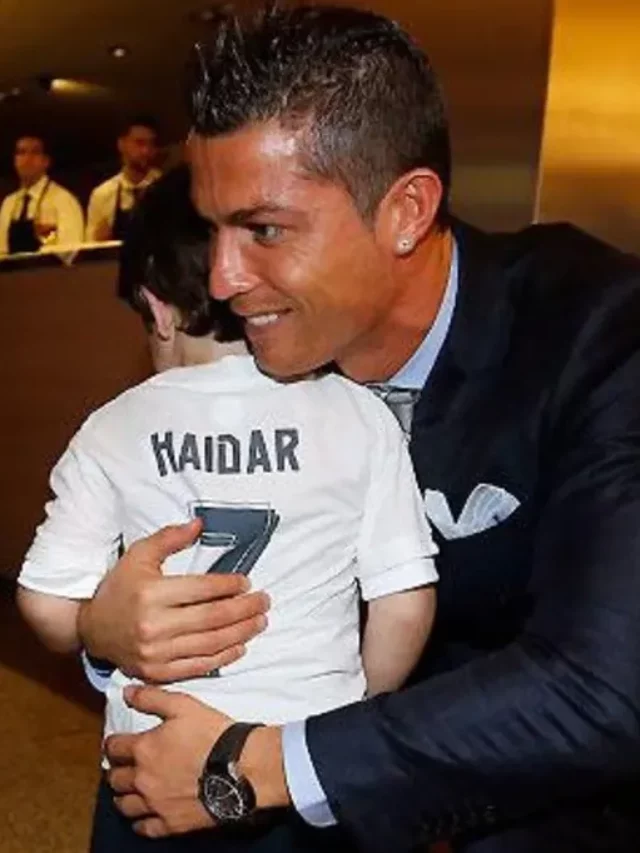 Cristiano Ronaldo Hugs Young Fan Who Lost His Father. See Pictures
