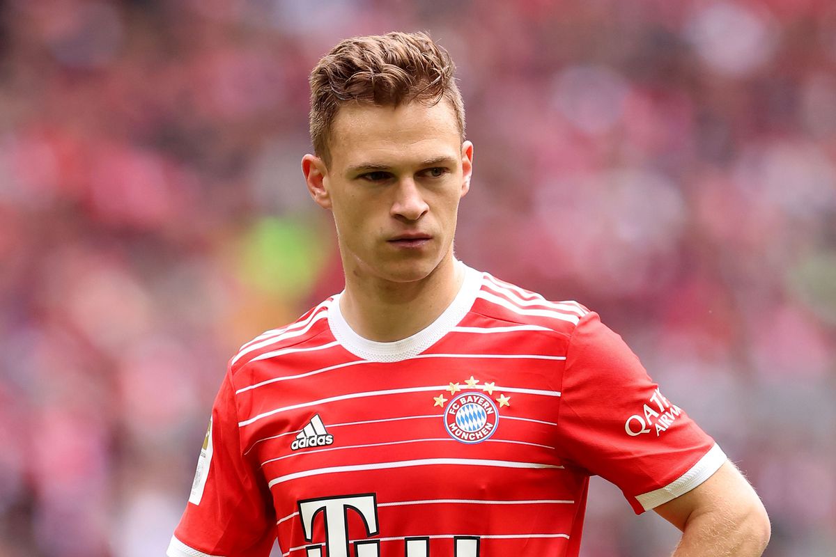  Joshua Kimmich, a German professional footballer who plays as a midfielder for Bundesliga club Bayern Munich and the Germany national team, is rumored to be joining Paris Saint-Germain.