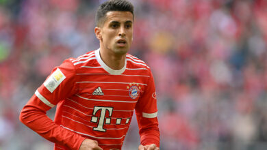 Joao Cancelo has been the subject of transfer talks between Barcelona and his agent