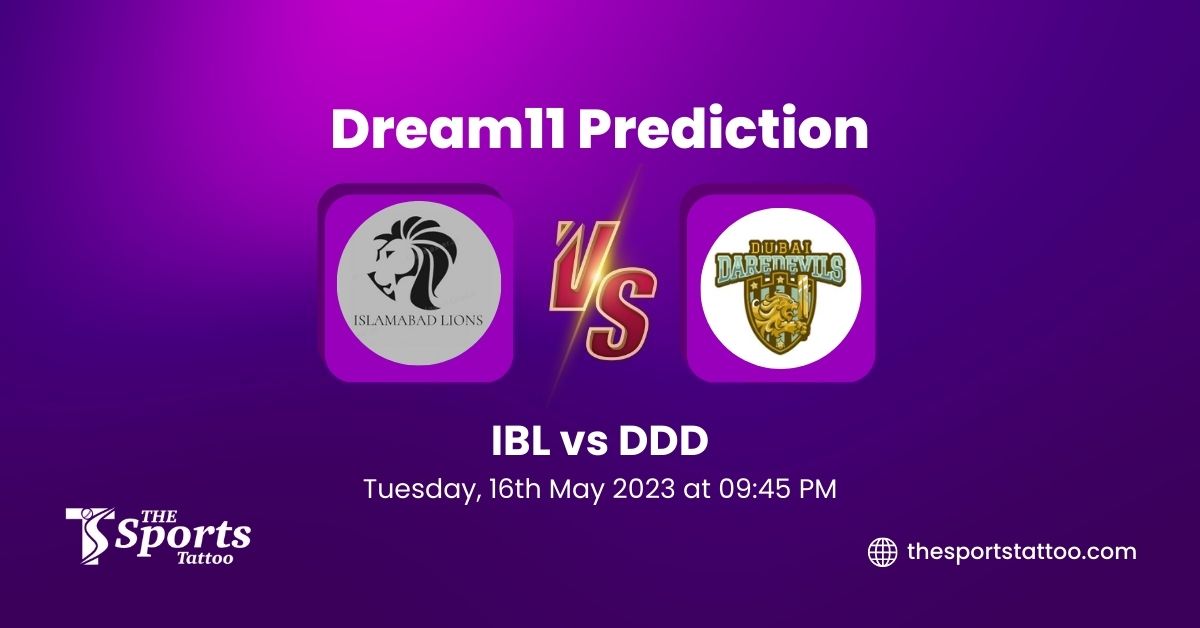 IBL vs DDD Dream11 Predicition