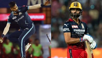 IPL 2023: This is what will happen if the game between Royal Challengers Bangalore and Gujarat Titans in Bengaluru is washed out