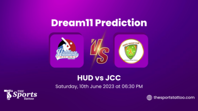 HUD vs JCC Dream11 Prediction, Fantasy Cricket Tips, Dream11 Team, My11 Circle, Pitch Report, News, Top Picks, and Injury Update, ECS Sweden 2023