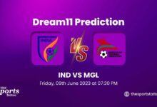 IND vs MGL Dream11 Football Prediction Today's Match, Hero Intercontinental Cup 2023, Fantasy Football, Top Picks, Broadcast, Predicted XI