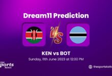 KEN vs BOT Dream11 Prediction, Fantasy Cricket Tips, Dream11 Team, My11 Circle, Pitch Report, News, Top Picks, and Injury Update, Africa T20 Continent Cup
