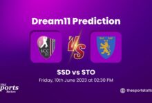 SSD vs STO Dream11 Prediction, Fantasy Cricket Tips, Dream11 Team, My11 Circle, Pitch Report, News, Top Picks, and Injury Update, ECS Sweden 2023