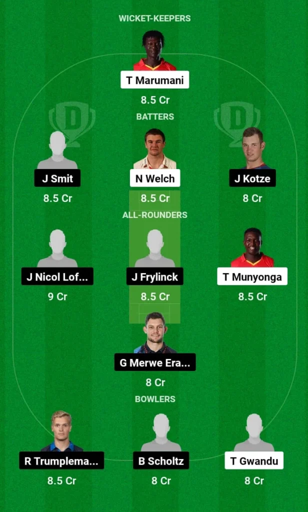 ZIM vs NAM Dream11 Prediction