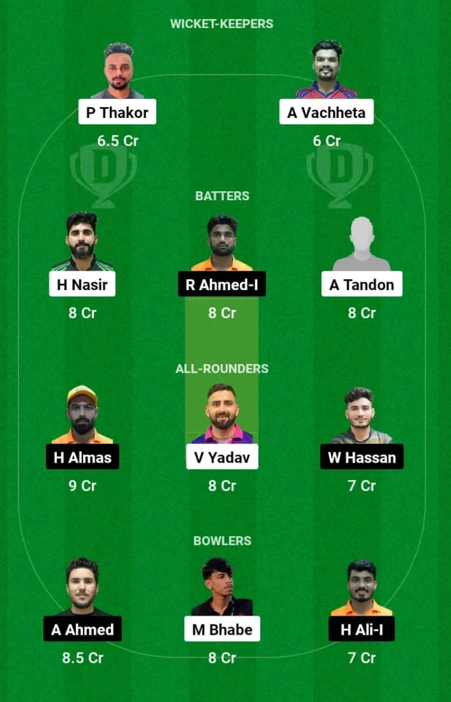 LR vs SVD Dream11 Prediction