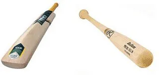 Cricket Bat Or Baseball Bat