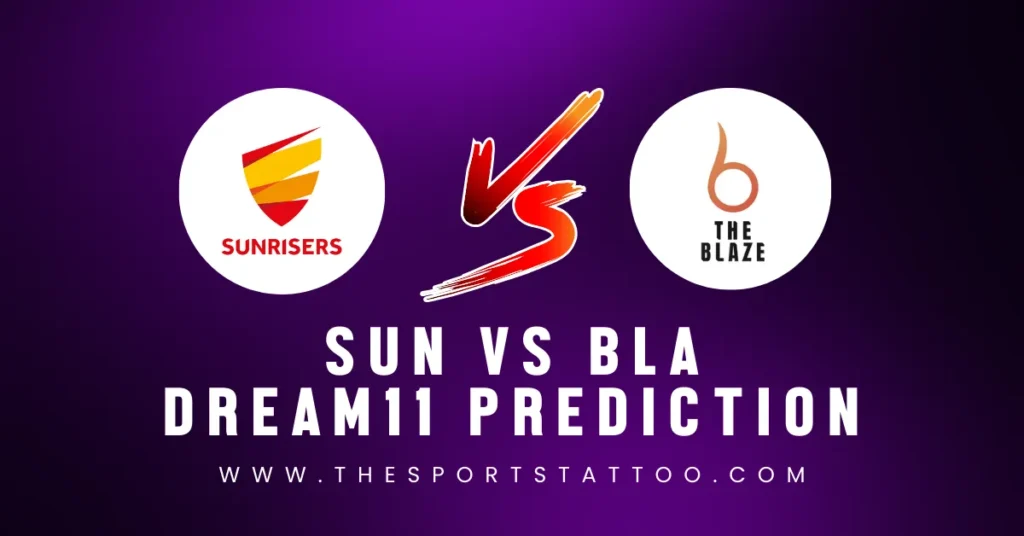 SUN vs BLA Dream11 Prediction