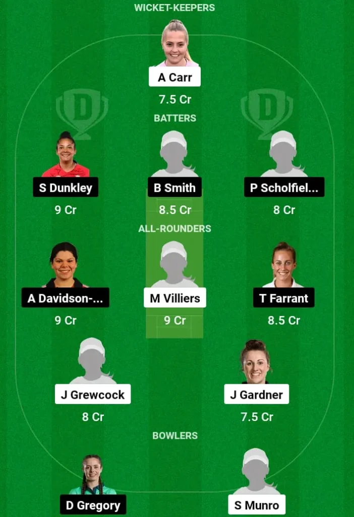 SUN vs SES Dream11 Prediction