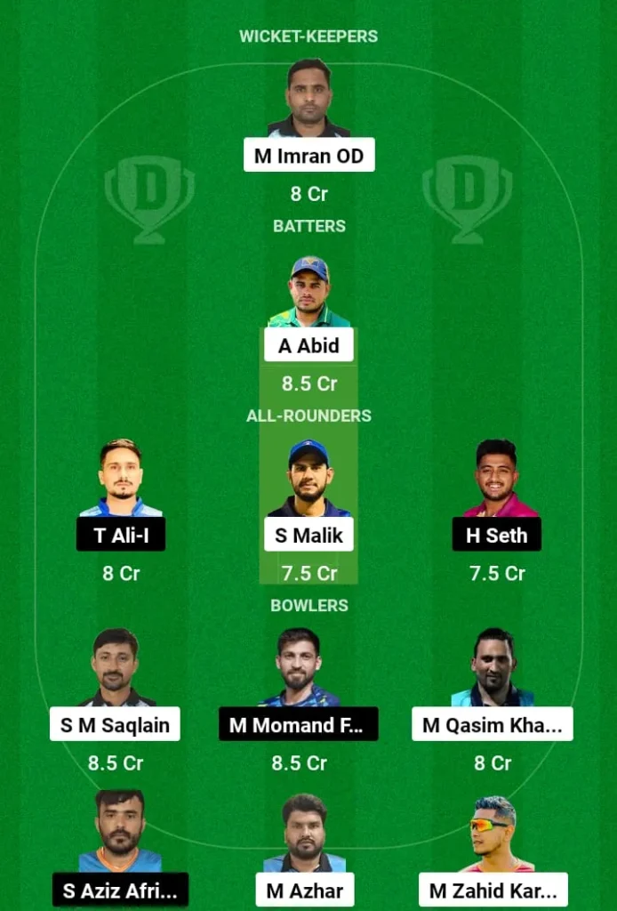 ECC vs SMCK Dream11 Prediction