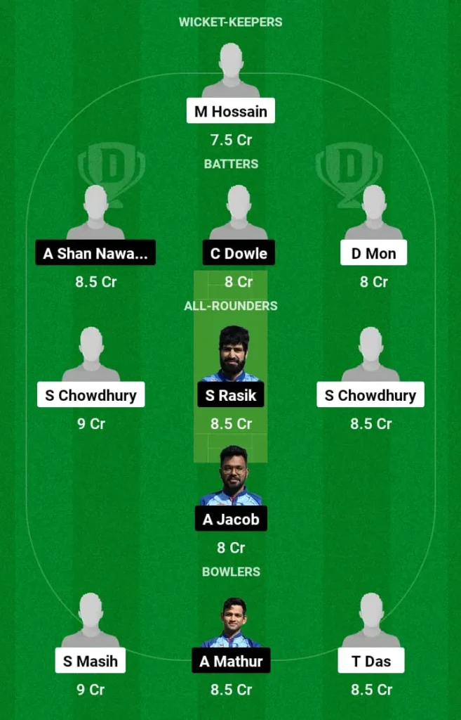 KB vs COB Dream11 Prediction Today Match