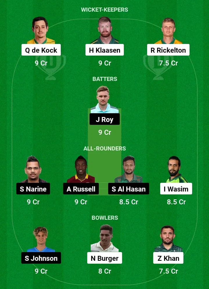 SEA vs LAS Dream11 Prediction Today Match