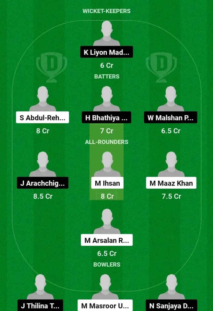 ISP vs LNK Dream11 Prediction Today Match