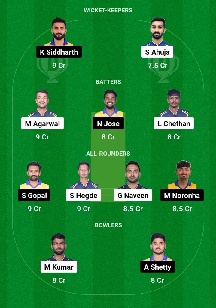 BB vs MD Dream11 Prediction