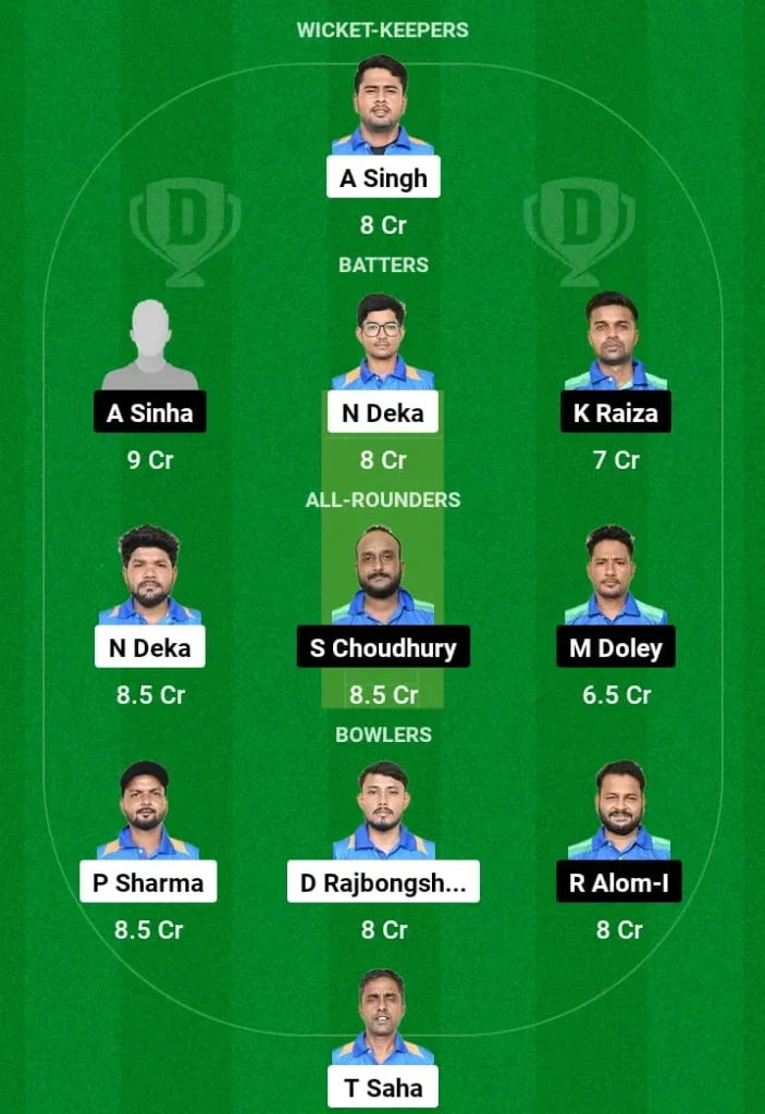 BCC vs SGC Dream11 Prediction