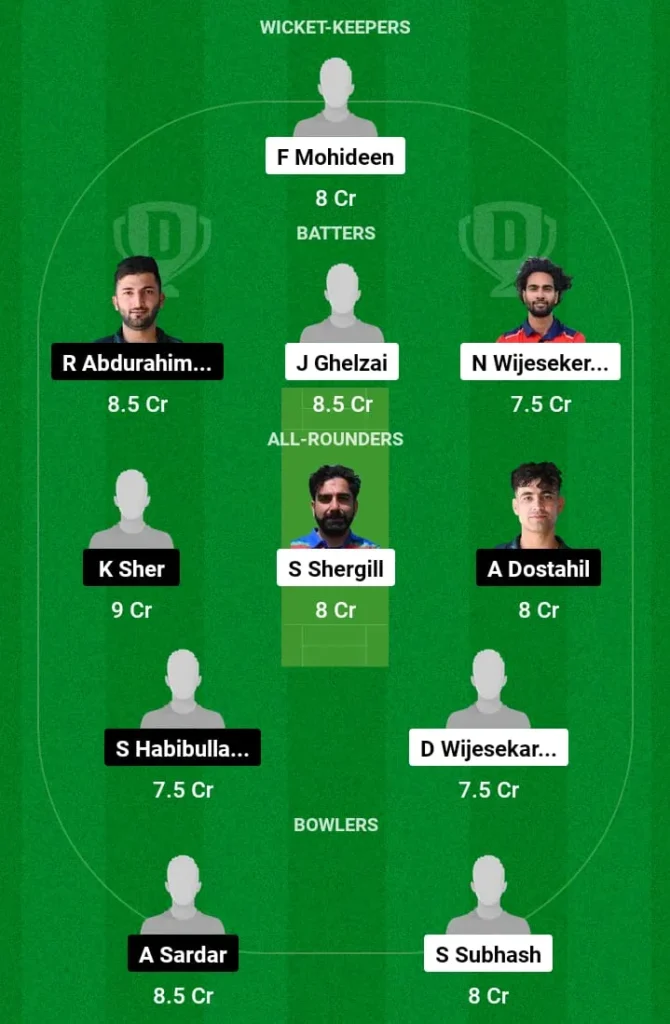 SNA vs VID Dream11 Prediction