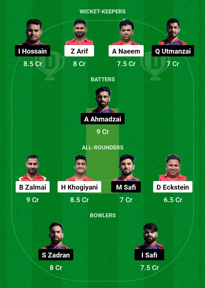 CRC vs DST Dream11 Prediction