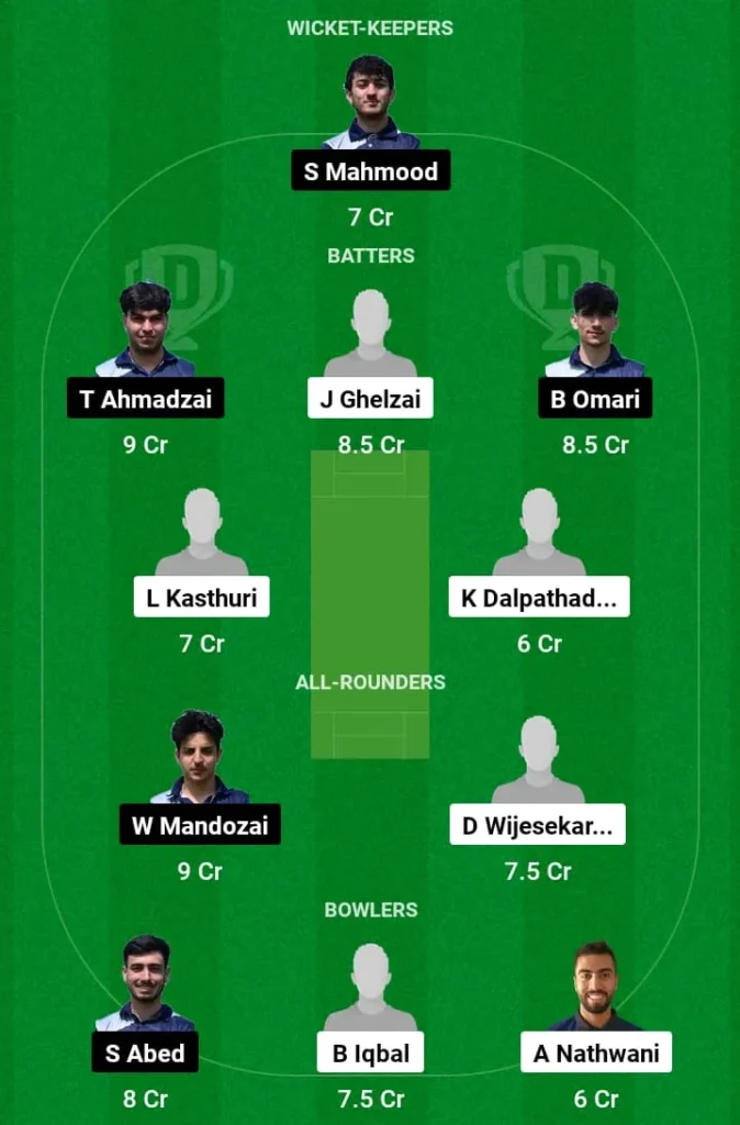 SNA vs ADD Dream11 Prediction