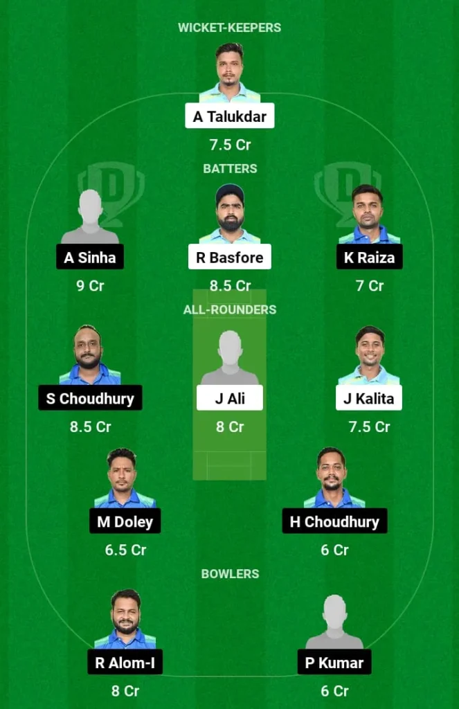 BDM vs SGC Dream11 Prediction