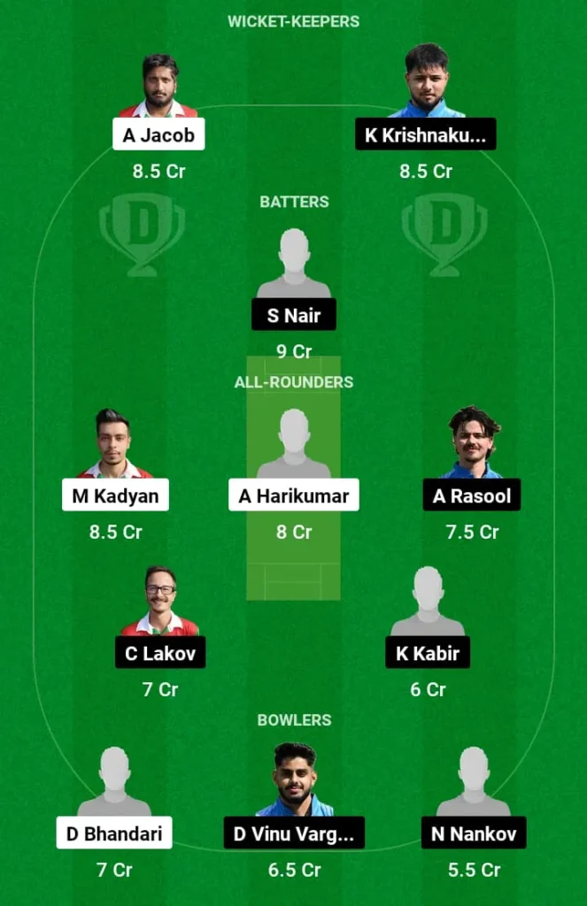 BAS vs BCCS Dream11 Prediction