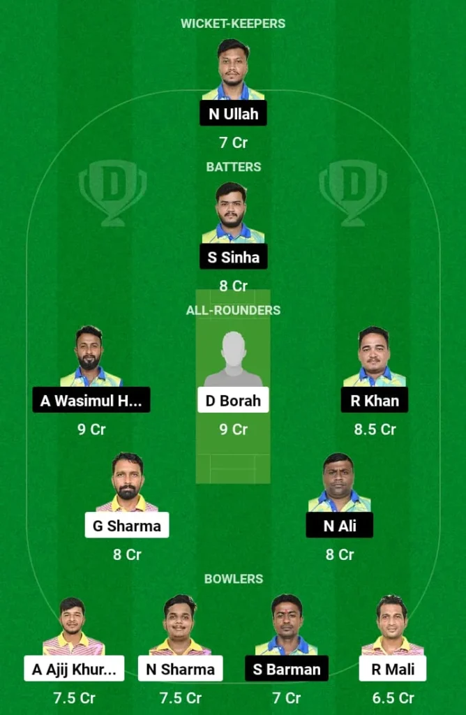 GTC vs RRC Dream11 Prediction