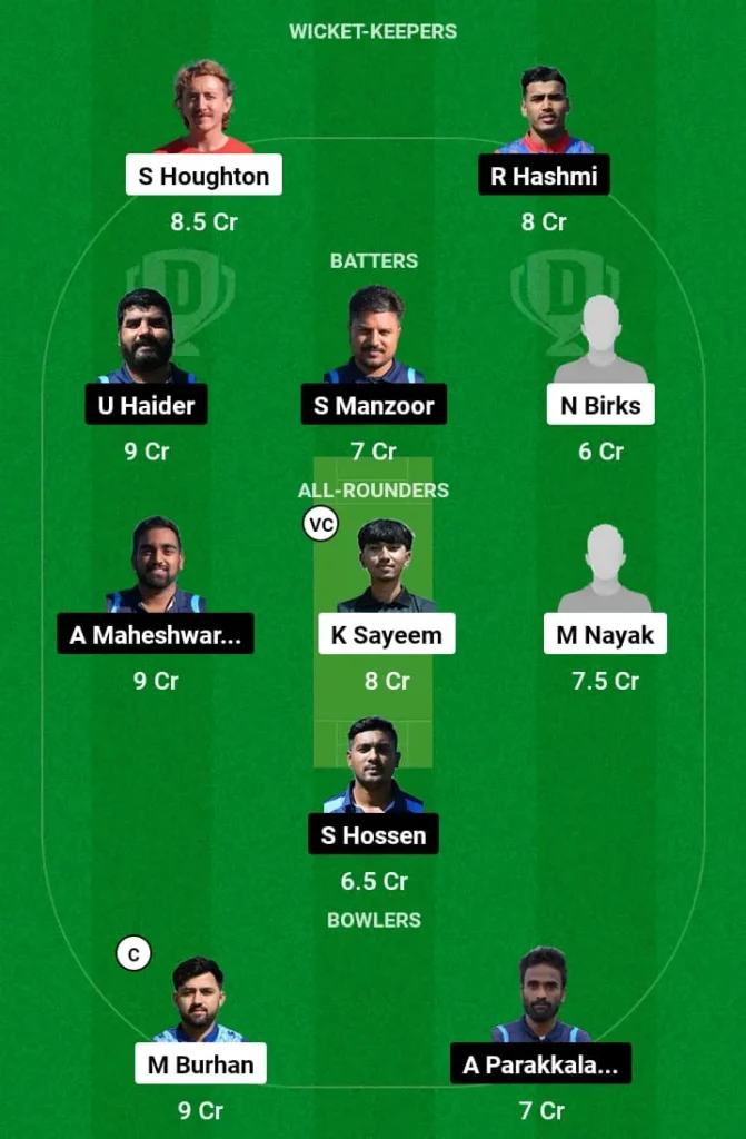 SOS vs ZAS Dream11 Prediction