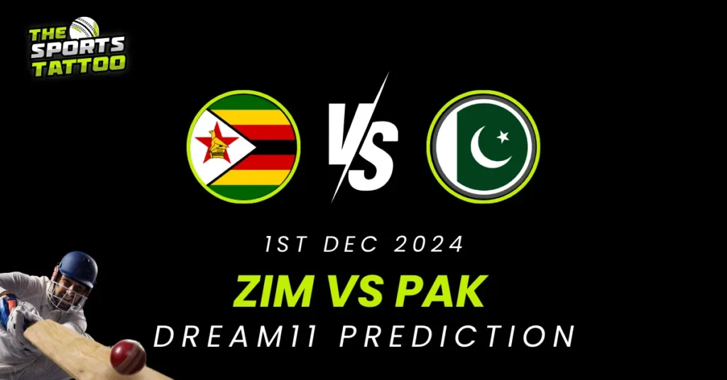 ZIM vs PAK Dream11 Prediction