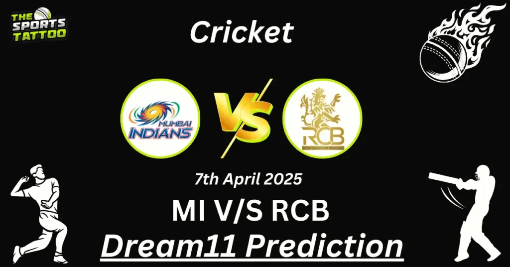MI vs RCB Dream11 Prediction