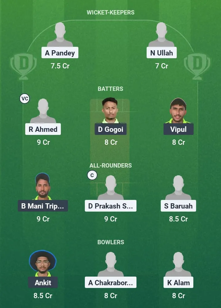 GUG vs NYC Dream11 Prediction: Fantasy Tips, Playing XI & Pitch Report for Final of Guwahati T20 Spring League 1 GUG vs NYC Dream11 Prediction