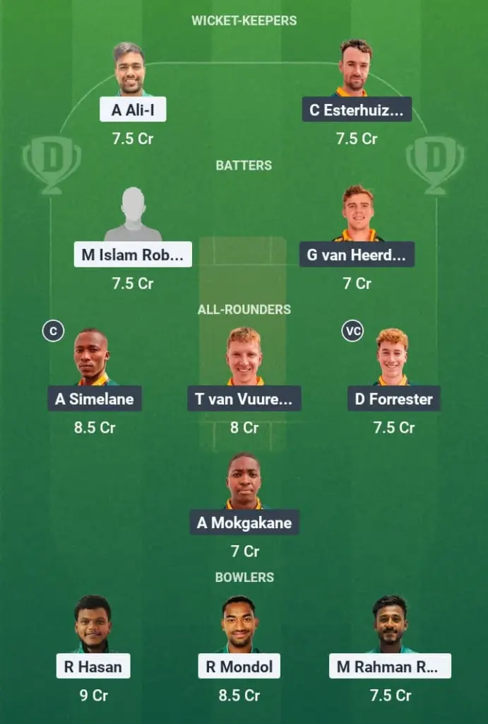 BAN-E vs SA-E Dream11 Prediction: Fantasy Tips, Playing XI & Pitch Report for Match 3 of Bangladesh vs South Africa 2025 1 BAN-E vs SA-E Dream11 Prediction