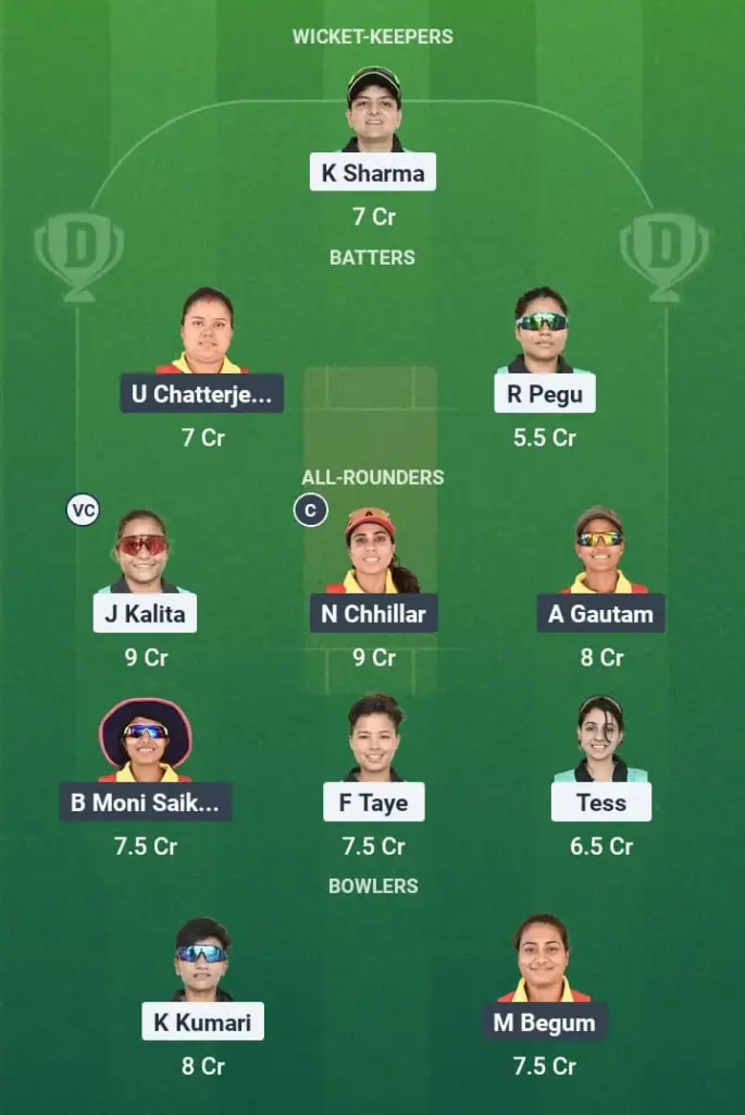 YC-W vs SG-W Dream11 Prediction: Fantasy Tips, Playing XI & Pitch Report for Match 29 of Guwahati Women’s T20 League 1 YC-W vs SG-W Dream11 Prediction