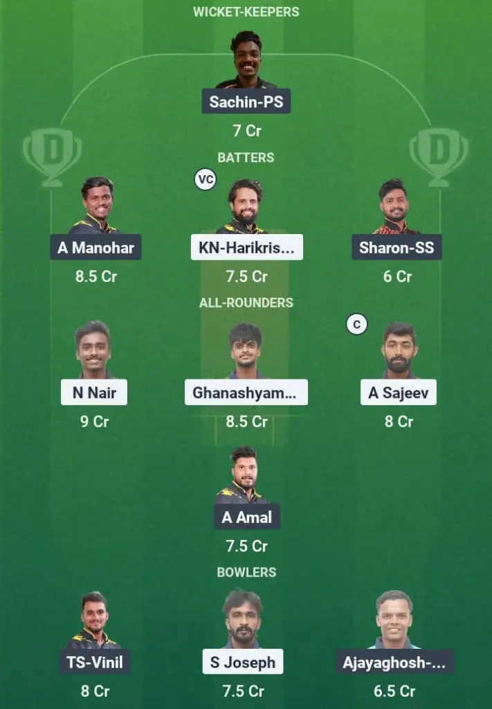 KOY vs KOL Dream11 Prediction: Fantasy Tips, Playing XI & Pitch Report for Match 32 of Kerala T20 Men’s Challenger Trophy 1 KOY vs KOL Dream11 Prediction