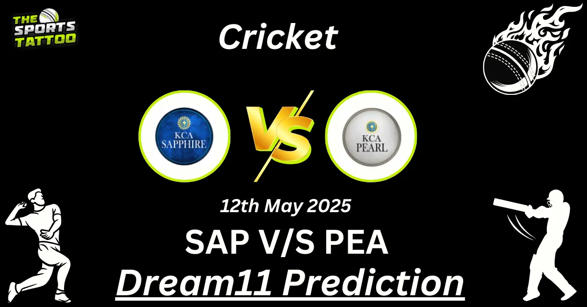 SAP vs PEA Dream11 Prediction