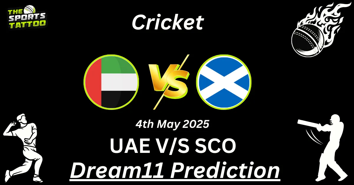 UAE vs SCO Dream11 Prediction