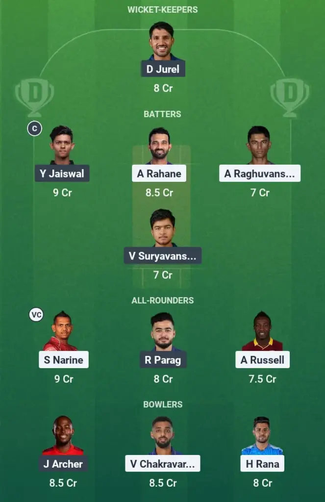 KKR vs RR Dream11 Prediction: Fantasy Tips, Playing XI & Pitch Report for Match 53 of Indian Premier League 2025 1 KKR vs RR Dream11 Prediction