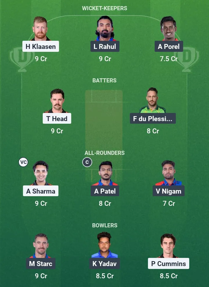 SRH vs DC Dream11 Prediction: Fantasy Tips, Playing XI & Pitch Report for Match 55 of Indian Premier League 2025 1 SRH vs DC Dream11 Prediction