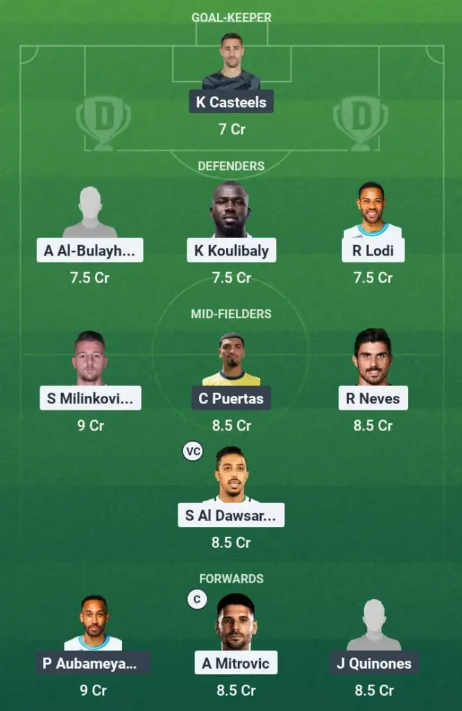 HLL vs ALQ Dream11 Prediction, Saudi Arabian League, Fantasy Football, Top Picks, Broadcast, Predicted XI – 26th May 2025 1 HLL vs ALQ Dream11 Prediction