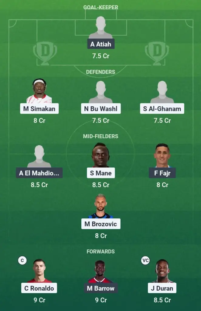 NSSR vs ALT Dream11 Prediction, Saudi Arabian League, Fantasy Football, Top Picks, Broadcast, Predicted XI – 16th May 2025 1 NSSR vs ALT Dream11 Prediction